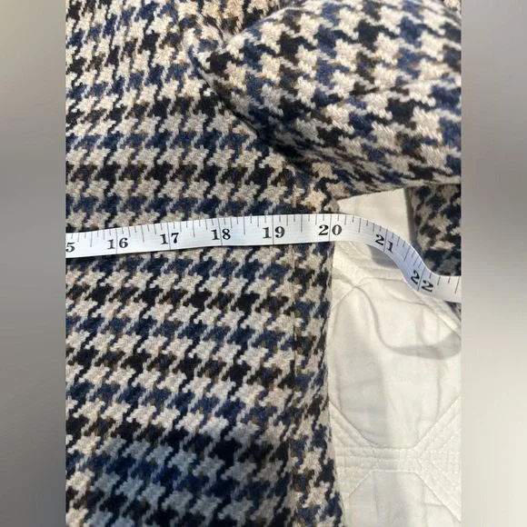 Lauren Ralph Lauren Women's welt pockets reefer Houndstooth Coat - Picture 8 of 11